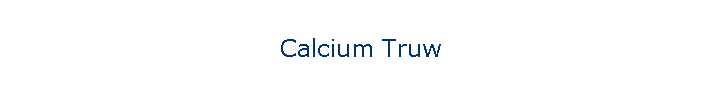 Calcium Truw