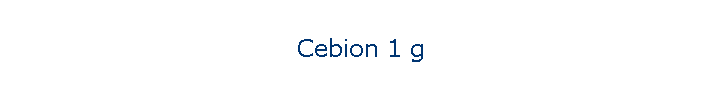 Cebion 1 g