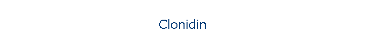 Clonidin