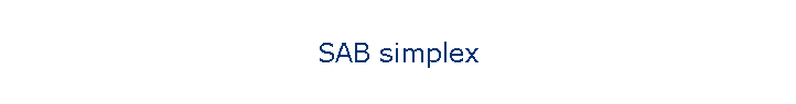 SAB simplex