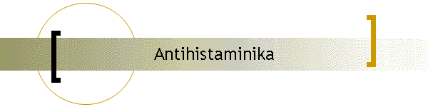 Antihistaminika